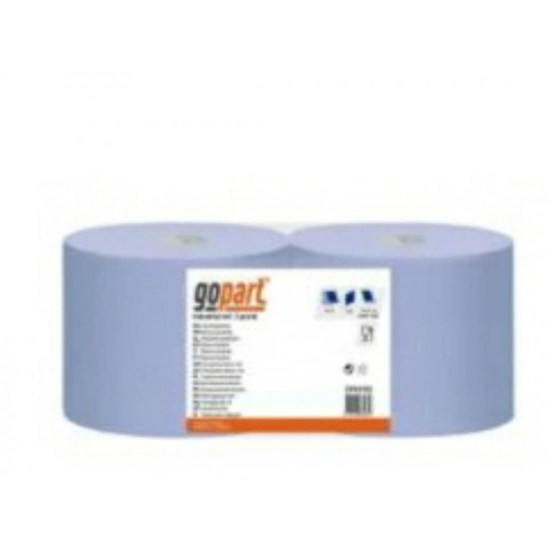 ROLLOS DE PAPEL AZUL 36CM X 370M (2UDS)